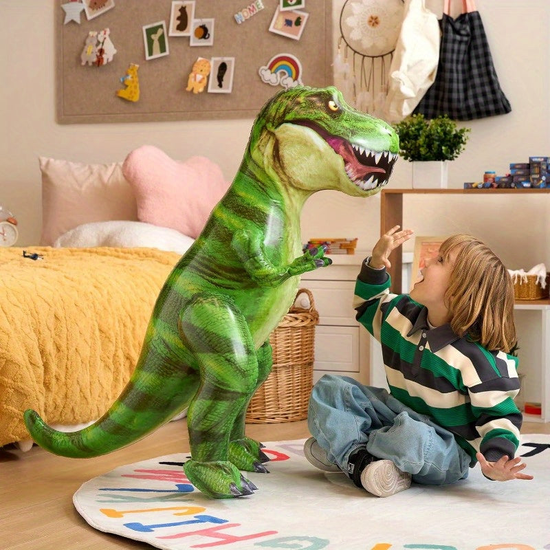 Inflatable T-Rex Dinosaur by SYNCFUN for Festive Decorations, a Fun Tyrannosaurus Rex Inflatable Toy, Ideal As a Birthday Present for Both Children And Adults, Great for Christmas Gifts, Suitable for Holiday Parties And As Christmas Toys