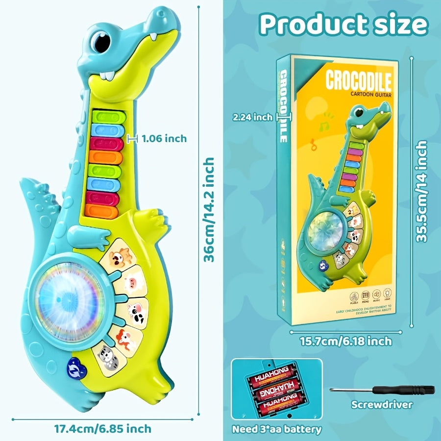Toddler Toys for 1 Year Old Boy Gift: Baby Girl Musical Toys 12-18 Months, Educational Piano Guitar for Toddlers 1-2 with Animals And Sounds, 1st First Birthday Gifts for Kids