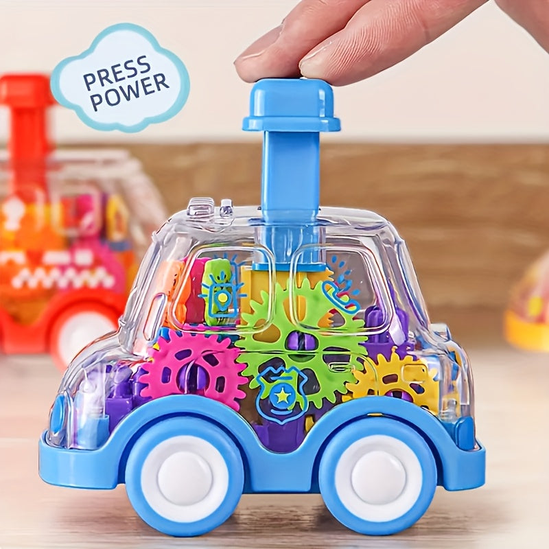 3 Sets Of Model Gear Cars Toy