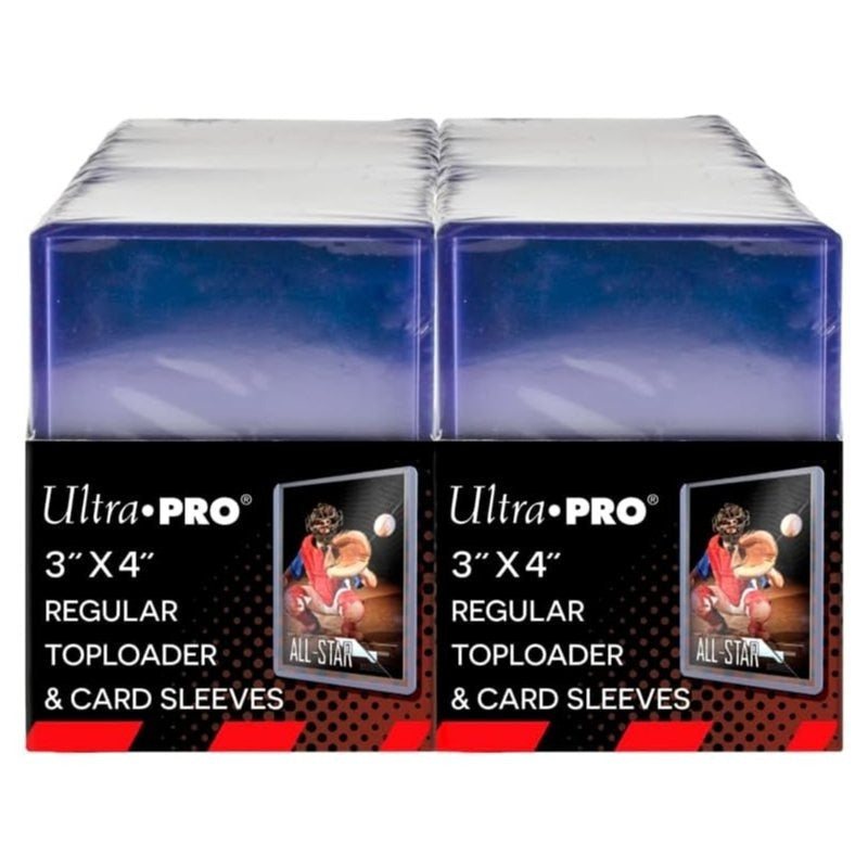 200 Ultra PRO 3" x 4" Clear Regular Top loads for Cards with Card Sleeves Bundle