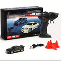 1/64 RC Drift Car, 1 Box 4WD High-speed Remote Control Racing Sports Car With LED Lights, Desktop Entertainment, Birthday Gift For Boys Kids, Christmas Gift