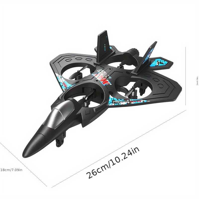 1pc Rechargeable Drone - Airplanes & Jets with Height Hold, Remote Control, Ideal for Beginner, Indoor And Outdoor Toy Gift