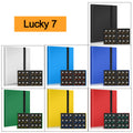 Lumus&Solem 7/10 Pack 9 Pockets Trading Card Binder, Each Card Binder Can Hold Up 360 Cards, Fit For PTCG, Baseball, Football, Basketball, K-pop Photocard