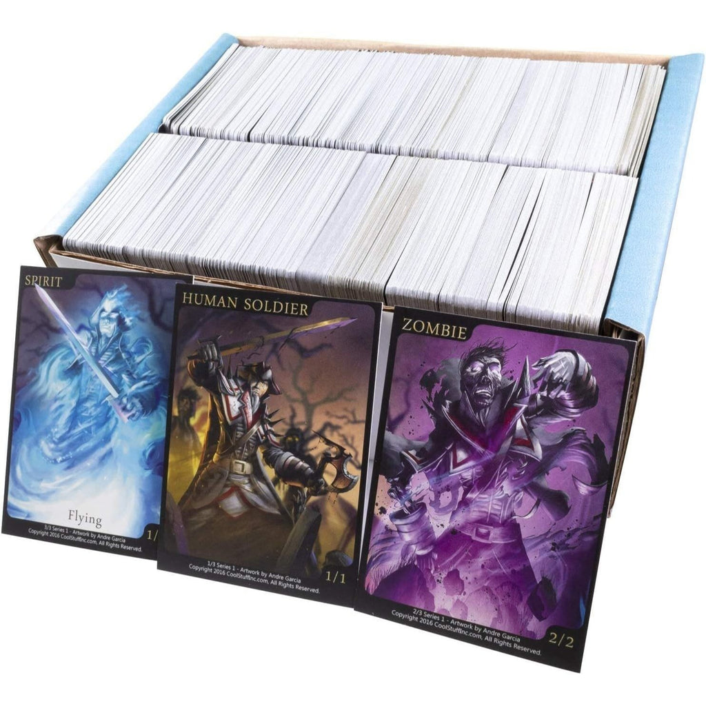 1000 Assorted Magic: The Gathering Cards with C/U, Rares, and Foils! Includes CoolStuffInc Tokens!
