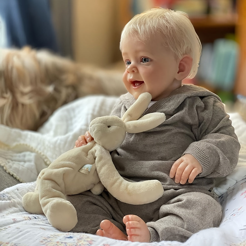 24In Reborn Doll, Lifelike Realistic Newborn Toys, Soft Body Lifelike Doll, Birthday Gift, Plush Toy Not Included Christmas Halloween Gift