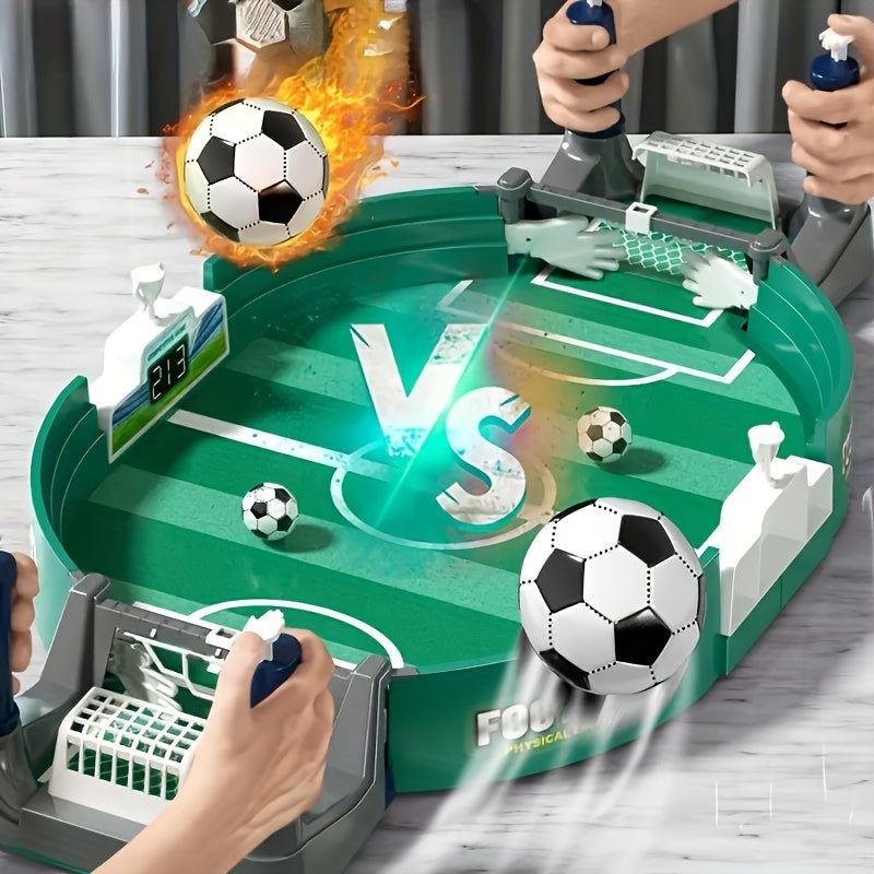 Portable Football Game Set - Durable PP Material, Stand-Alone Table Design, Perfect Family Party Game for Christmas, Halloween, Thanksgiving, Board Game