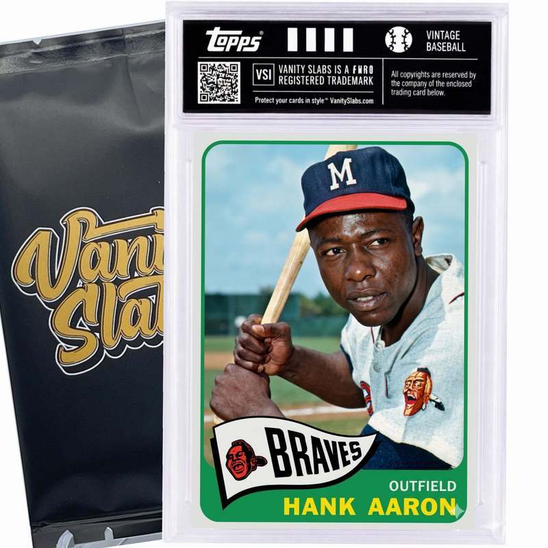 1965 Topps VINTAGE Baseball 598 Card CHASE Break | Get a Chance to Win VINTAGE Mickey Mantle from 1965 Set Valued at Over $250 | Other Top Hits Included | Random Card from Set Encapsulated in Slab