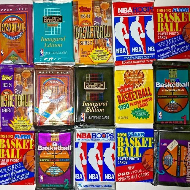 5 RANDOM UNOPENED sealed Basketball Packs!!!