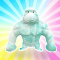 [Christmas, Halloween, Easter] Super Stretchy Gorilla Fidget Toy, Squeeze Monkeys Stretchy Monkey- Original Sensory/Fidget Collectible Toys Holiday Party Gifts, Christmas, Halloween, Easter Basket Stuffing.The Filling Material Is PVA Sponge, Not Sand