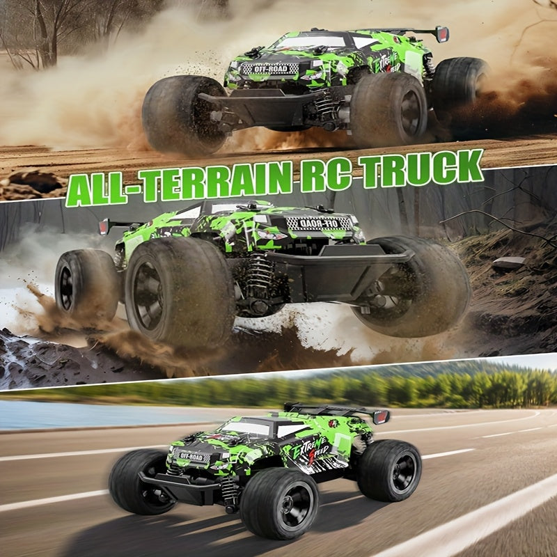 Off-road Toy Car, 2.4GHz Dual-drive Power Supply, All-terrain Off-road Vehicle, Sturdy And Durable Design, Anti-slip Tires, Suitable for Ages 3 And AboveBoy Toy Car, Interesting Toy Car Model - Birthday Gift, Easter Gift, Christmas GiftGift