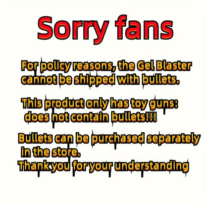 New Electric Fully Automatic Shooting Toy Gun, Outdoor Sports Interactive Game Toy, Rechargeable Portable Gun Toy, Long Battery Life - Suitable for Outdoor And Indoor Team Collaboration Game Toys. Halloween, Christmas, Birthday Party Gifts