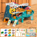 Dinosaur Race Track for Kids, Toy Car Ramp Track Dinosaur Toys Playset with 10 Cars for Kids Boys And Girls