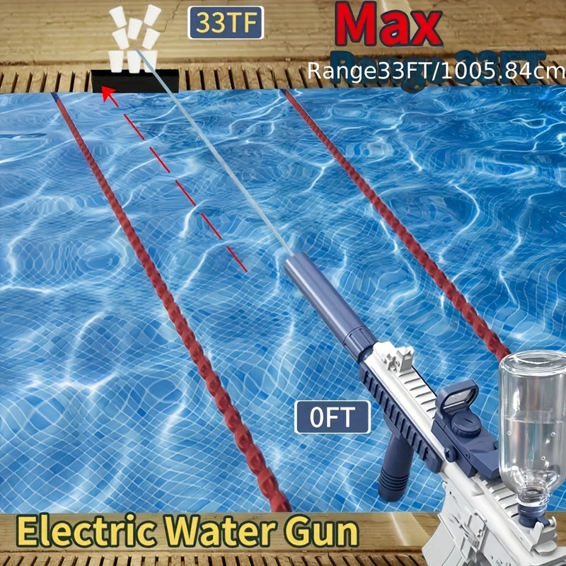 High-capacity Automatic Continuous Water Gun, Adult And Toy, Summer Fun Toy, Suitable For Beach, Swimming Pool, Outdoor And Other Scenarios, Birthday Gift.Random Color