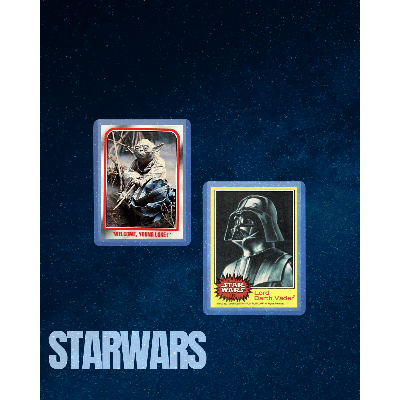 Topps Star Wars Card Lot – 5 Cards – 1977/1980/1983 Vintage