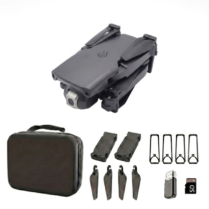 2026 Upgraded Drone, with Remote Controller And 2pcs Batteries, 8K Brushless Motor And Obstacle Avoidance, One-Button Return, Foldable Quadcopter, USB Charging. Flying Game, with Repair Tools, Suitable for Beginners, US Independence Day, Summer
