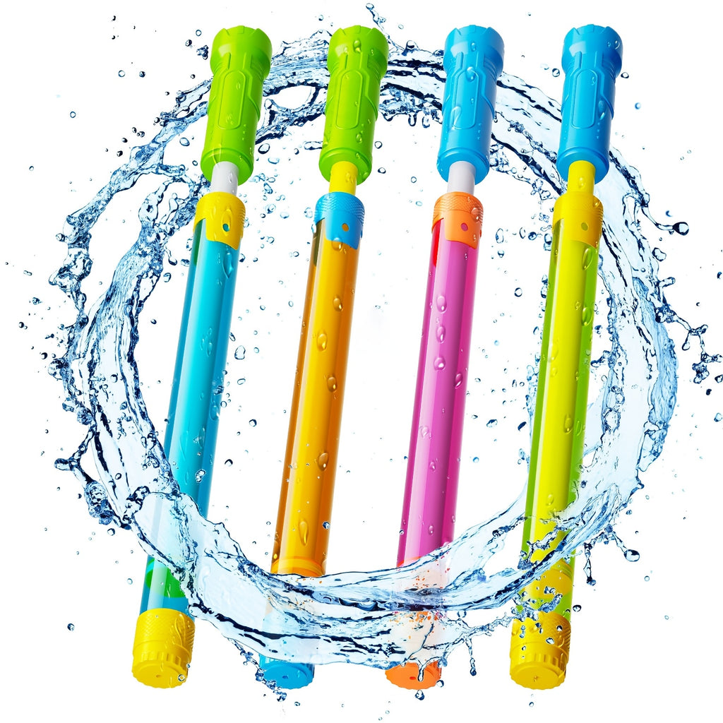 [|Summer Carnival] 4/6/10/24pcs Water Gun Set, Children's Water Guns, Suitable for Summer Pools, Beaches, and Outdoor Water Play, Perfect as a Party Gift