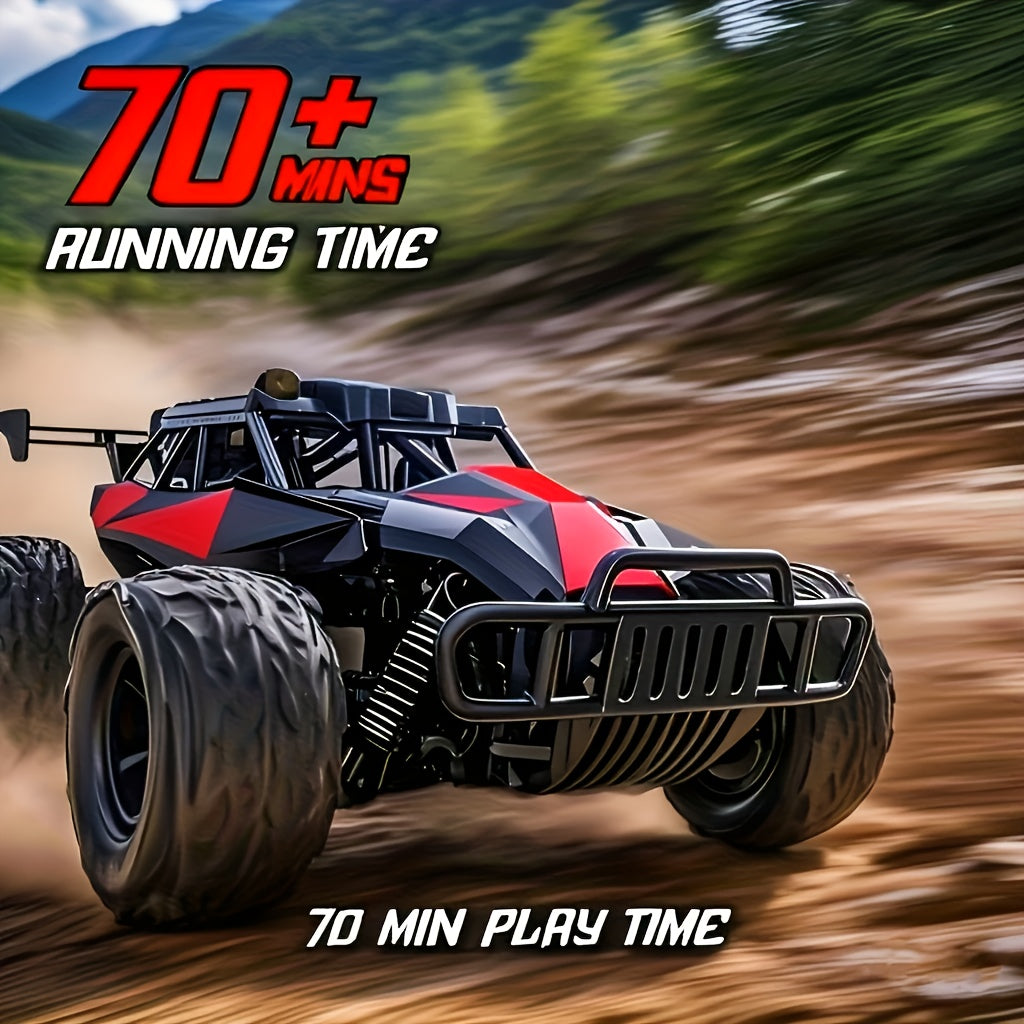 New High-speed Remote Control Car, All Terrain Off-road Vehicle, Equipped with A Battery At A Speed Of 40 Kilometers Per Hour, Long-lasting Power, Sturdy Structure, Suitable for Birthday Gifts