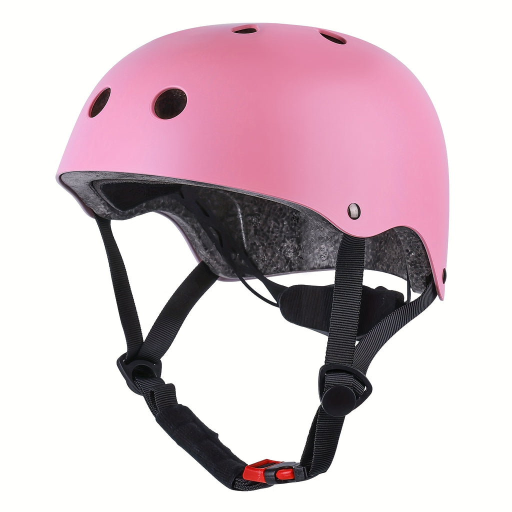 [Halloween Christmas Birthday] Kids Bike Helmet, 1pc Unisex Adjustable Sports Helmet with Removable Liner - Sleek Matte End, Ventilation Holes for Breathability, Perfect for Halloween, Christmas, And Birthday Gifts, XXS for / 18.89''- 21.65