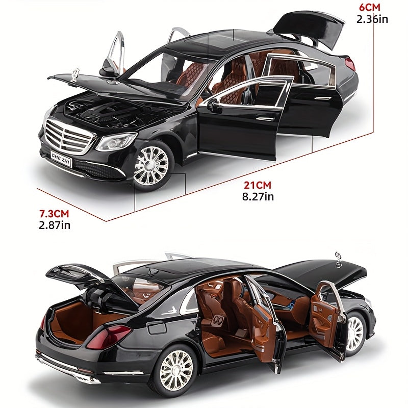 [Perfect Birthday Gift] 1:24 For Mercedes-Benz E300 Zinc Alloy Static Car Model - Collectible Desktop Decor, Perfect Birthday & New Year Gift (Openable Doors, Highly Detailed)