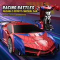 Transforming Remote Control Car Robot, R/C Car Toy, One-Button Deformation, Children's Day Gifts, 1:18 Scale 360°Rotating Drifting, Toys Suitable for Kids Over 3+ Years Old, Educational Toy, Birthday