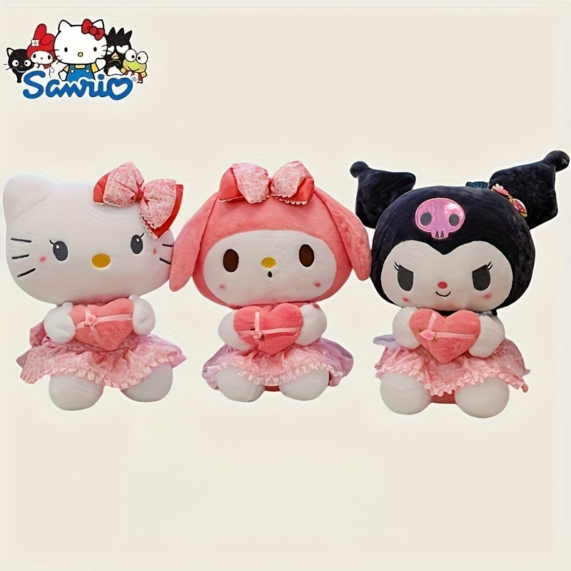 1pc Sanrio Hello Kitty Meileti Kuromi 11.81inch Oversized Plush Toy Cute Cartoon Decompression Toy Home Decoration Holiday Birthday Gift
