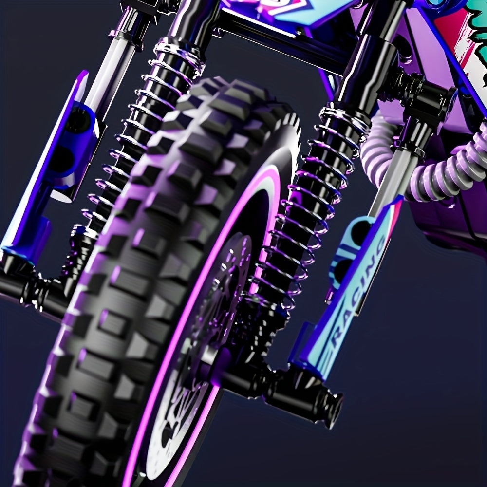 Motorcycle Building Block Set - 476pcs Collectible Motorcycle Display Model, Motorbike Toy Collection Brick Kit