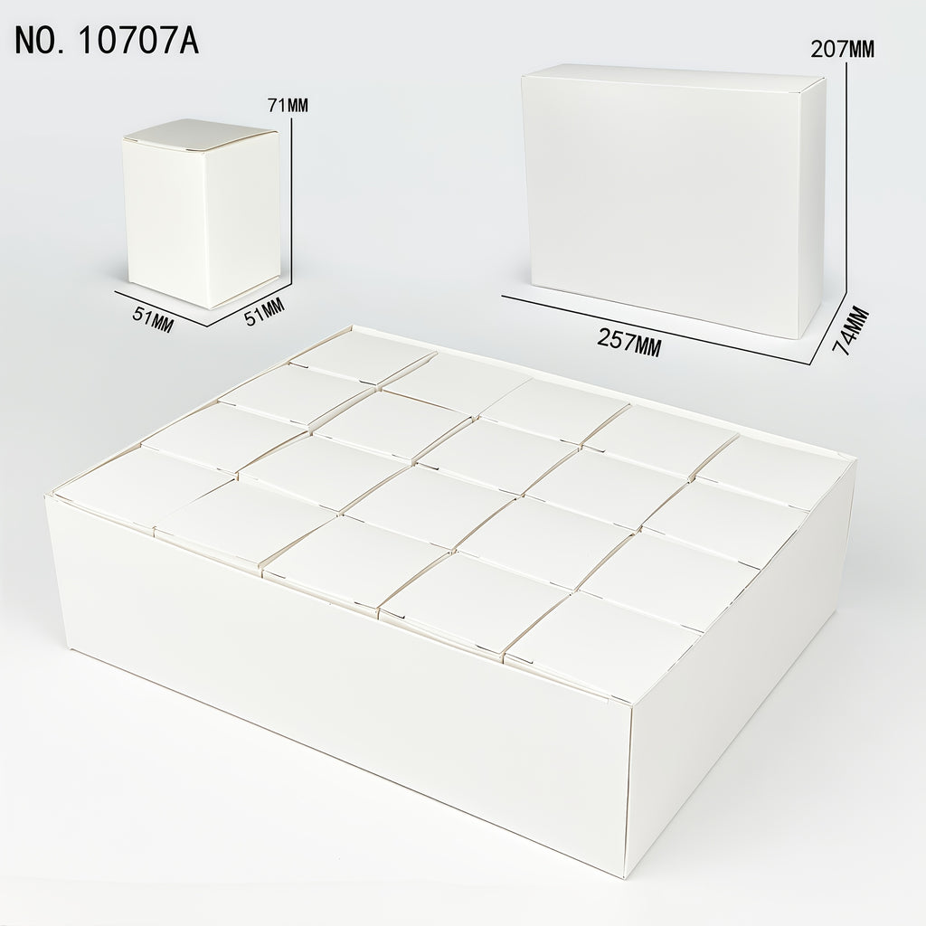 20pcs Minifigure Display Case Set - Clear Acrylic Stackable Storage Boxes for Action Figures, Collectibles & Building Blocks (2.7×1.9×1.9 Inch) - Small Toy Organizer with Dustproof Design