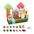 [Halloween Christmas Gifts] Magnetic Blocks - 108/102/100/64/54/48Pcs Magnetic STEM Sensory Toys For Birthday Gifts For 3 4 5 6 7 8 9 10 Year Old Boys And Girls Halloween Christmas Gifts Random Color