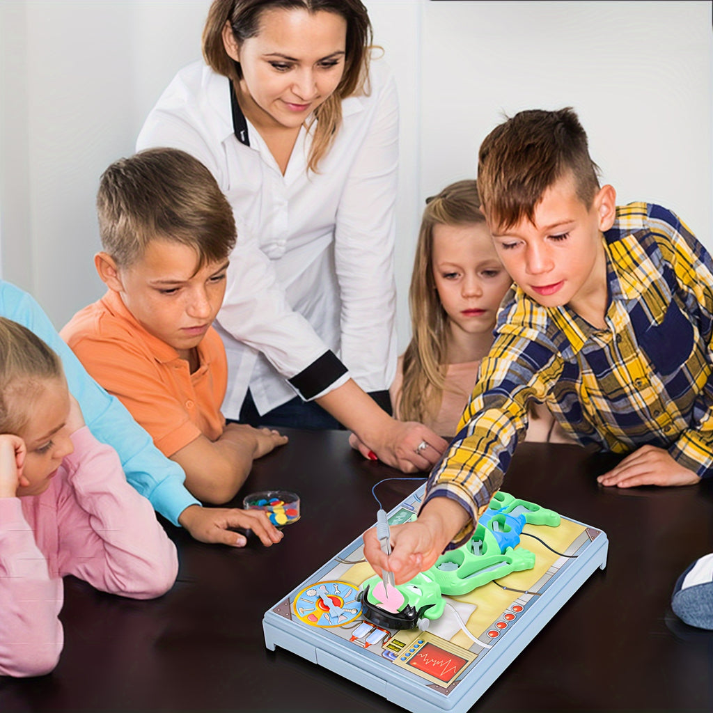 Operation Monster Board Game for Kids Ages 3+ Years Old with Tweezers And Fun Game Pieces, Classic Operation Game for Single Or 2 Player, Popular Gifts for Kids