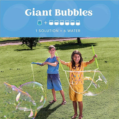 JOYFY 32oz Bubble Solution Refills, Bubble Concentrated Solution Suitable for Bubble Machines, Blowers, Wands, Blowers, Easter Party Packs, Party Activities, Suitable for Parks, Weddings