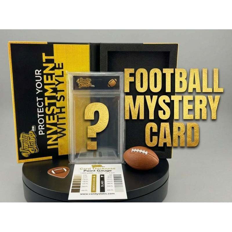 PANINI Football Random Single Hit Slab | Inside is a Rookie, Star, Autograph or Insert Guaranteed! | Perfect Gift for Kids & Collectors of All Ages