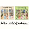 1/2pcs - Sticker Book Millennium Dream Series Ancient Style Stickers