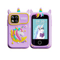 Children's Educational Smartphone Toy, Learning Toy with 1080P HD Camera for Photos and Videos, Music, Stories, 20 Educational Mini-Games, Flashlight, Alarm Clock, Habit Training, and Other Learning Functions. Suitable for Boys and Girls Ages 3-14.