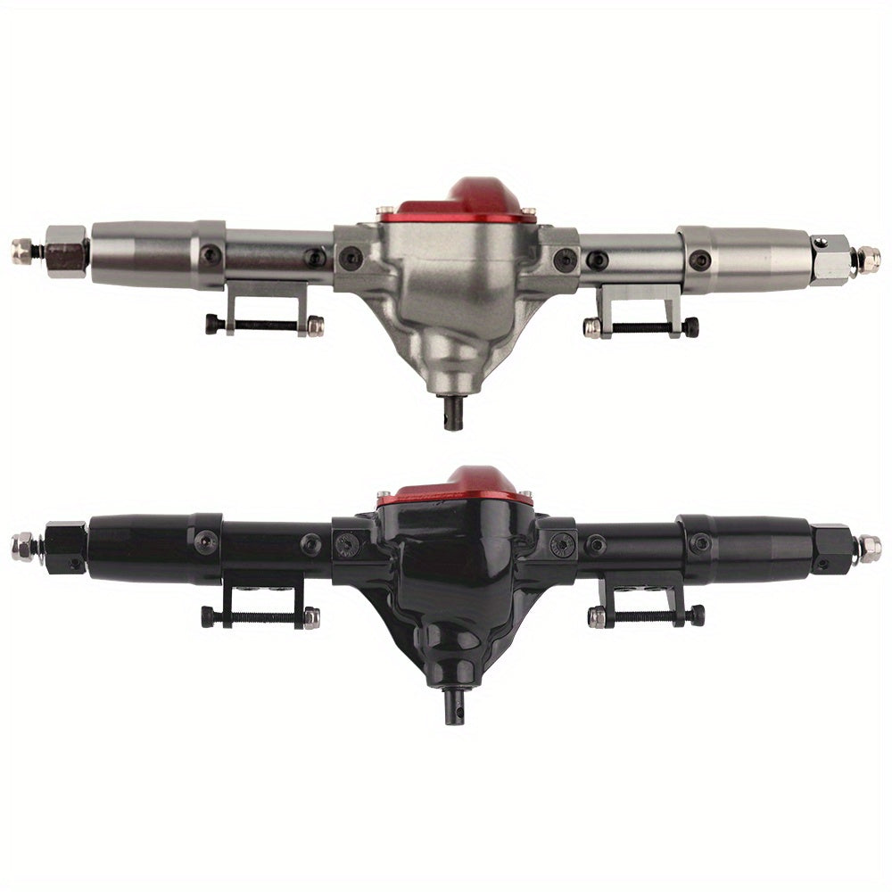 Metal Upgrade Components for Assembling Front And Rear Straight Axles Made of Aluminum Alloy, Designed for 1/10 SCX10 90046 90047 RC Climbing