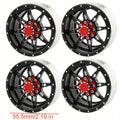 [4pcs Alloy Wheel Rims] 4pcs Aluminum Alloy Metal 1.9" Beadlock Wheel Rims Hubs for 1 10 AXIAL SCX10 SCX10 III CC01 D90 RC Crawler Upgrade Parts