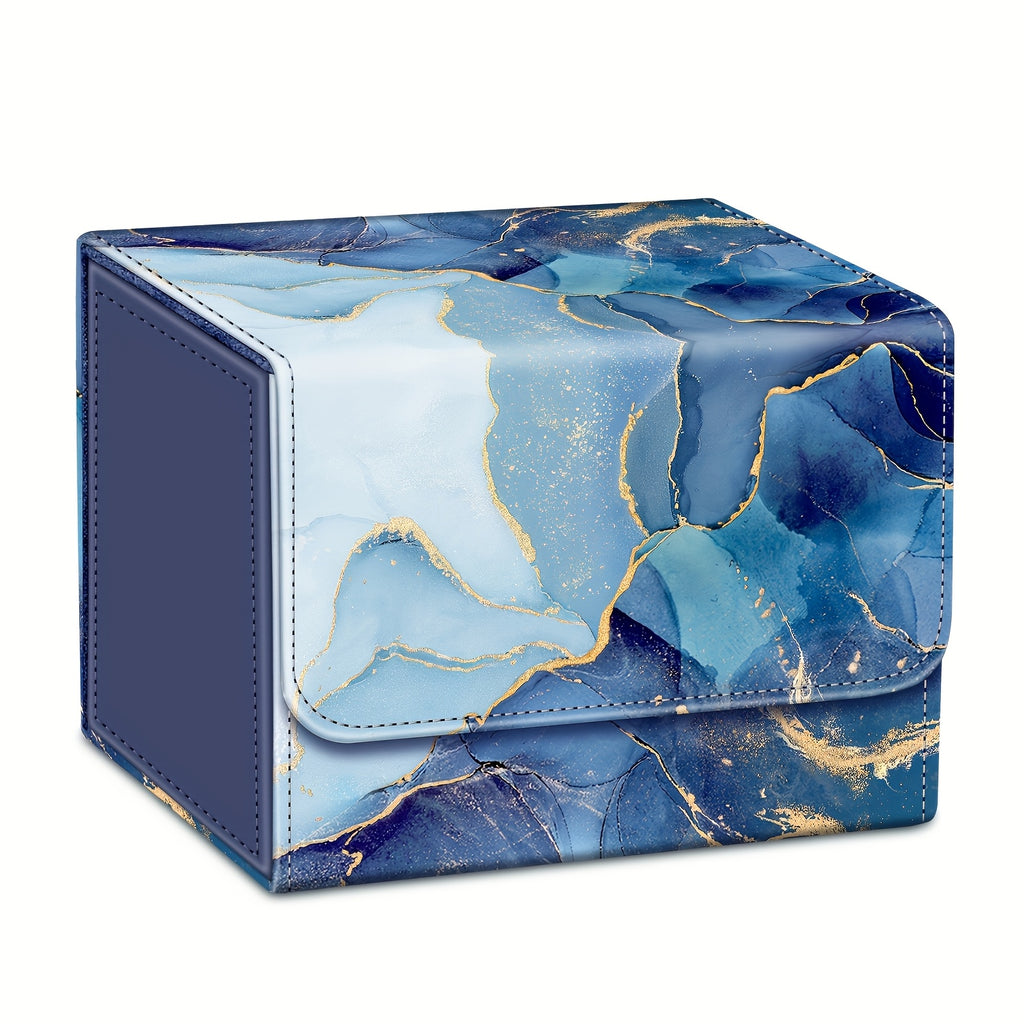 A Card Storage Box Suitable for MTG/TCG/CCG, Featuring a Magnetic Closure And Capable of Holding Over 180 Game Cards, Complete with a PU Divider
