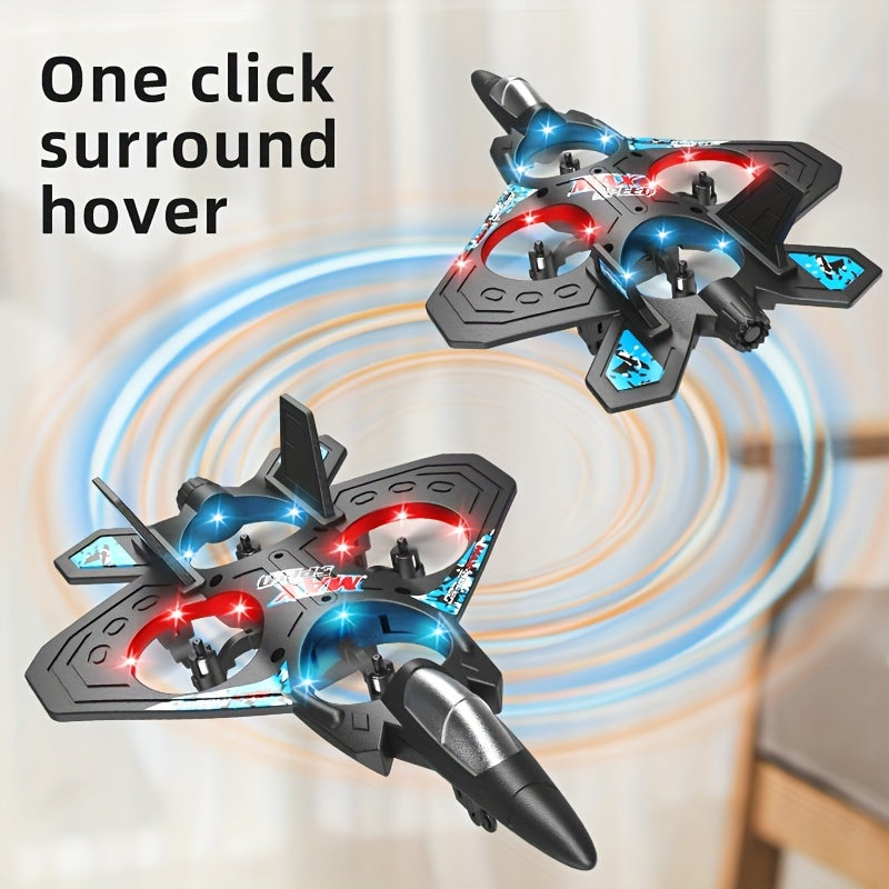1pc Rechargeable Drone - Airplanes & Jets with Height Hold, Remote Control, Ideal for Beginner, Indoor And Outdoor Toy Gift