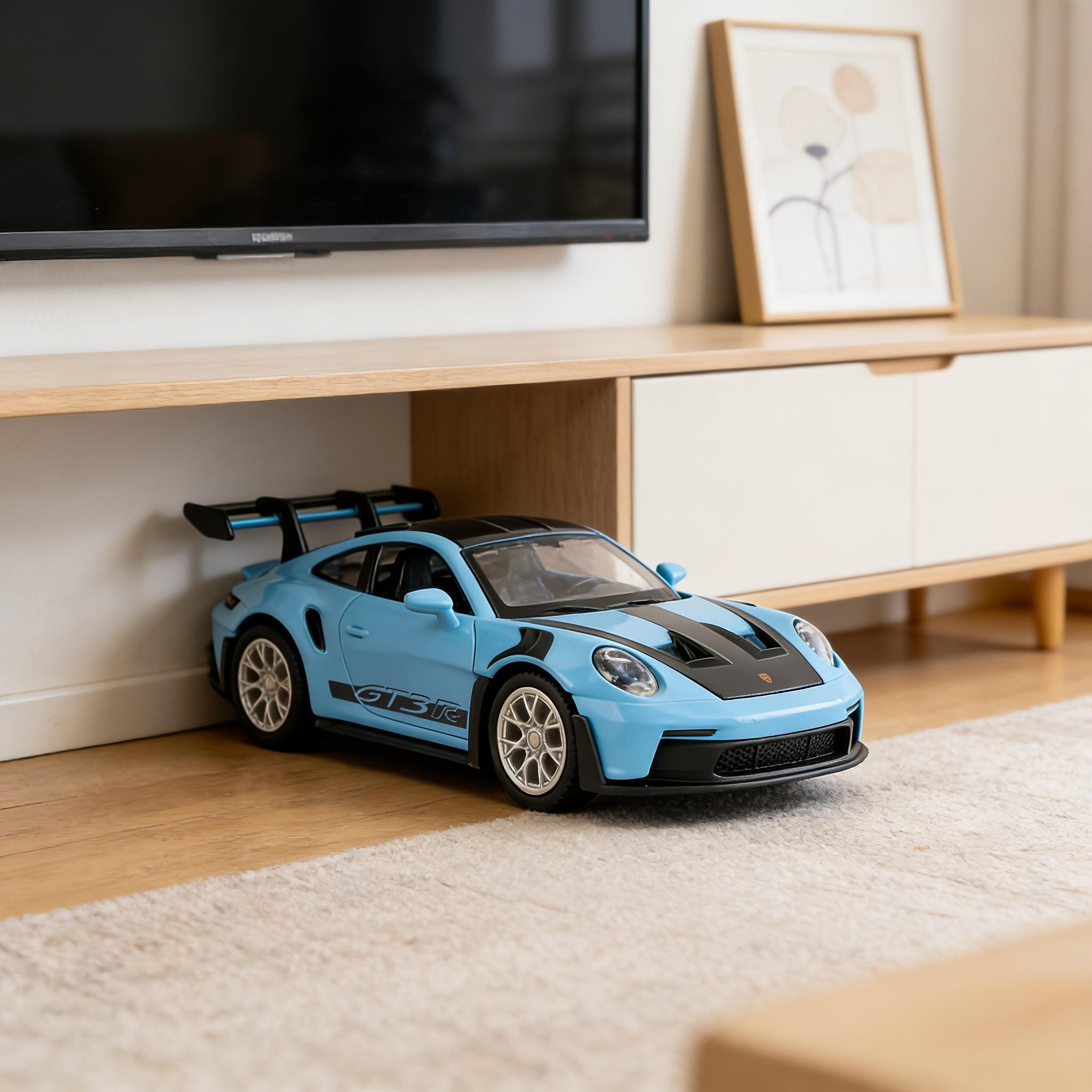 Collectible Model of The Porsche 911 for Adults - a High-Detail Die-Cast Zinc Alloy Display Piece, Ideal for Exhibitions, Home Decor, And a Perfect Gift for Car Lovers on Birthdays And Christmas