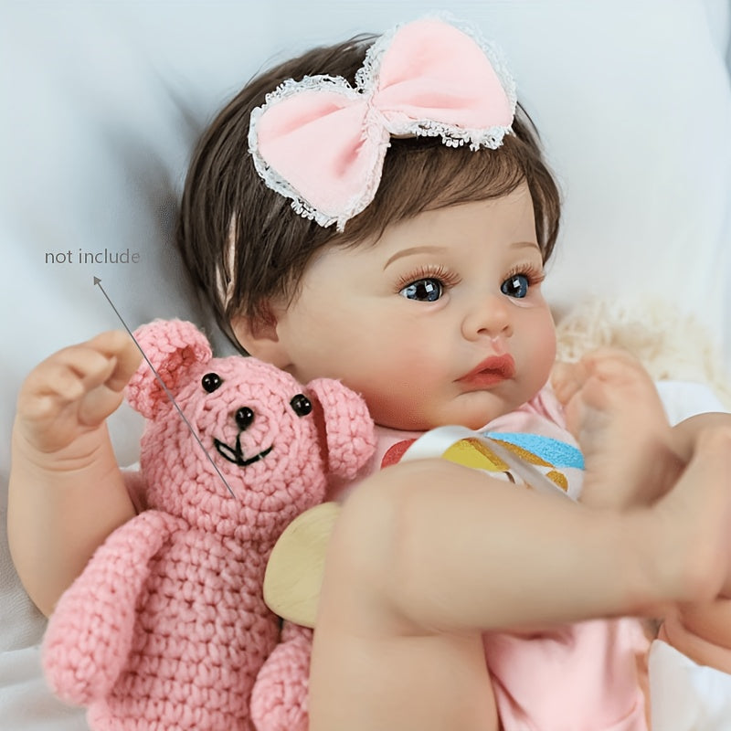 Reborn Baby Doll, Realistic Body, Newborn Baby Doll Toy, Birthday/Halloween/Thanksgiving/Christmas Gifts for Children Over 3 Years Old.