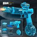 Electric Flame Water Gun, Pulse Jet Squirt Gun with LED Flash And USB-C Charging, 40Ft Long-Range Rapid-Fire Water Blaster, for Kids And Adults, Adult Water Gun for Pool Beach Backyard