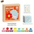 Creative Magnetic Wooden Puzzle, Jigsaw Puzzle Toys, Educational Interactive Educational Toys, Geometric Figures Cognitive Learning, Birthday Gifts, Holiday Gifts
