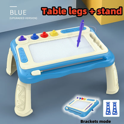 Drawing Board Toys, Learning Toys for Early Childhood Education, Perfect Birthday Gifts for Boys And Girls, Easter/ Day Gifts: Upgraded Version 4 Stamps And 1 Paintbrush, Basic Version Without Stamps
