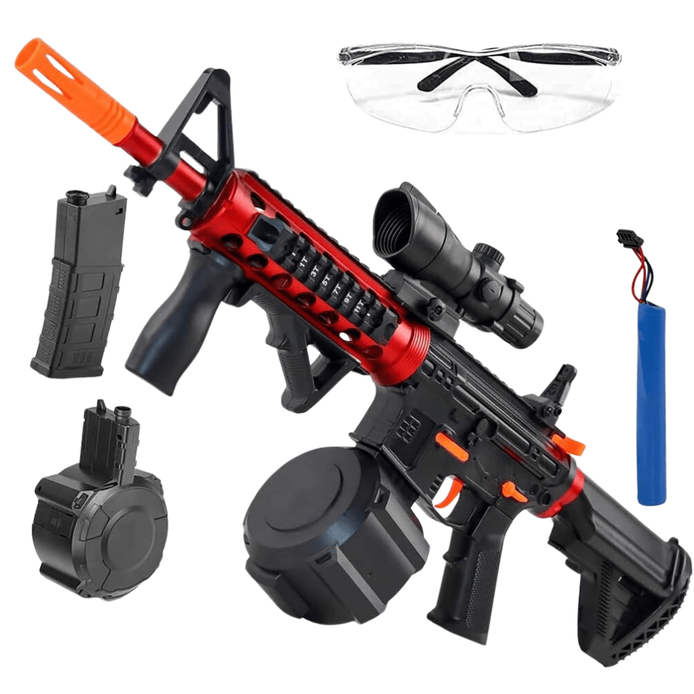 M416 Dual Mode Gel Blaster Electric Splatter Toy - Outdoor Games Age 12+ Gel blaster Gun toy Gel blaster gift Christmas gift outdoor activities toy