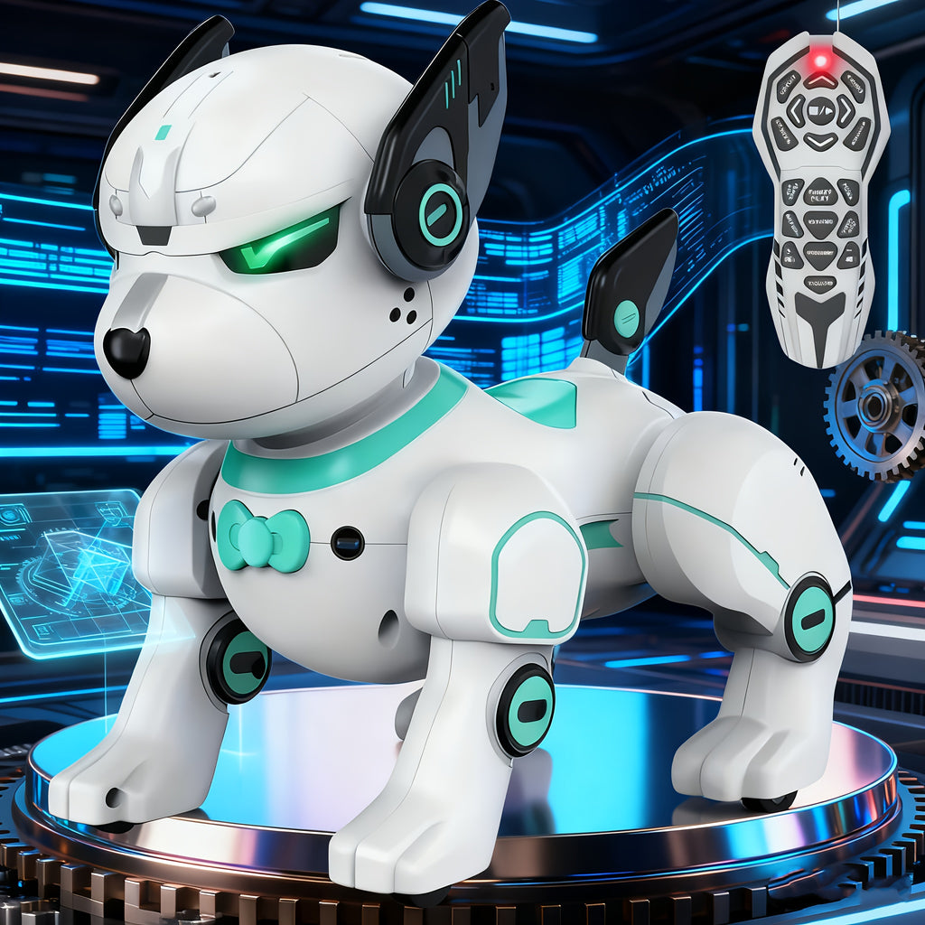 Intelligent Robot Dog, Electronic Pet Stunt Dog, Dialog Intelligent Programming, Companion Toys, Children's Artificial Intelligence Robot, Halloween Gift Children's Birthday Gift