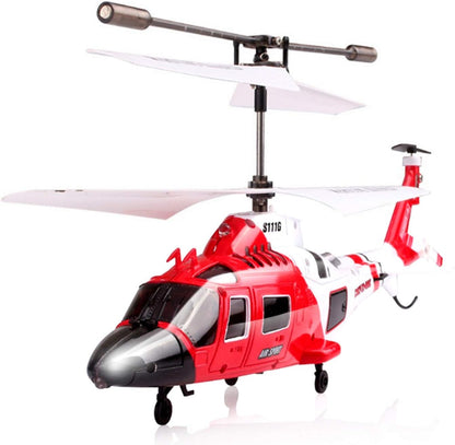 SYMA Coast Guard Rescue Helicopter RC Flight Infrared 3CH Gyro Marine Aircraft Model S111G