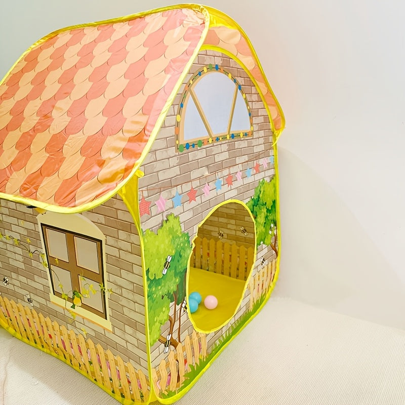 Game Tents And Ball Pools Designed Like Cartoons Are Perfect for Both Indoor And Outdoor Play. They Make Great Gifts for Kids During Christmas And Halloween