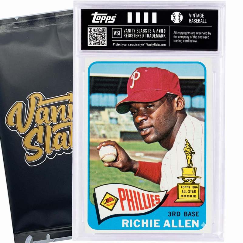 1965 Topps VINTAGE Baseball 598 Card CHASE Break | Get a Chance to Win VINTAGE Mickey Mantle from 1965 Set Valued at Over $250 | Other Top Hits Included | Random Card from Set Encapsulated in Slab