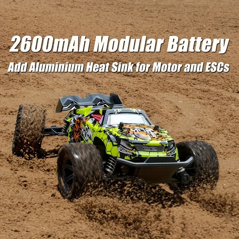 High-speed Remote-controlled Off-road Vehicle, Cool Toy, 2.4GHz Remote Control, Impact-resistant And Drop-resistant Material, Toy for Boys, Suitable for 3+ Years Old, Best Christmas Gift
