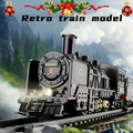 Steam Engine Battery Train Toy,  Train Model Set, Halloween, Christmas Holiday Gift
