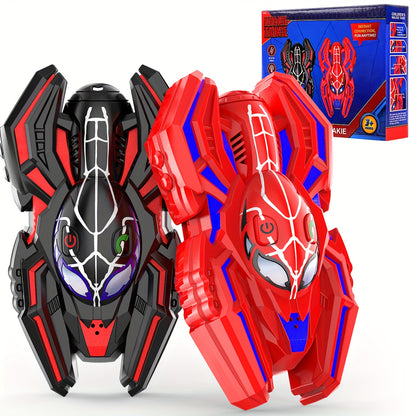 2 Packs Walkie Talkies for Kids, Spider 2-Way Radio Toys for 3 4 5 6 7 8 9 10 11 12 Boys Girls Valentine's Day Easter Back to School Halloween Christmas Birthday Thanksgiving Parent-Child Activities Gifts